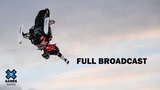 Snowmobile Freestyle FULL BROADCAST  X Games Aspen 2020 [upl. by Malachy]