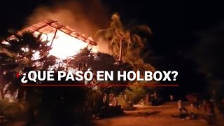 El paraíso de Holbox se volvió un infierno en cosa de minutos [upl. by Enomad]