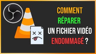 Comment réparer un fichier vidéo endommagé par OBS [upl. by Mayberry]