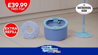 Spontex Aqua Revolution System Xtra Mop amp Bucket TV Advert  3 Minute [upl. by Weinert]