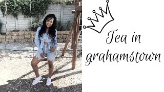 Vlog  Tea in Grahamstown  Meet My Sister [upl. by Bocoj85]