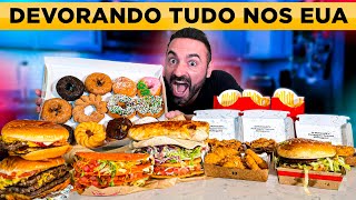 De volta aos EUA Os MELHORES FAST FOODS [upl. by Irrac740]