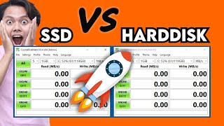 BEGINI Cara AKURAT Mengetahui Kecepatan Hardisk dan SSD dengan CrystalDiskMark  DETAIL [upl. by Rabaj]