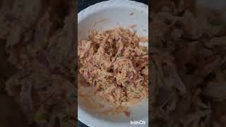 Tasty amp Healthy Snacks 😋 Wheat Flour Pakodatasty recipe cooking shortvideoeveningsnacks [upl. by Judd]