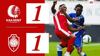 HIGHLIGHTS I KAA GENT 11 R ANTWERP FC I JPL MD6 I 2024  2025 [upl. by Roice]