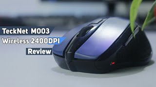 Tecknet M003 Full review  Budget Wireless gaming mouse  July 2018 [upl. by Lowndes266]