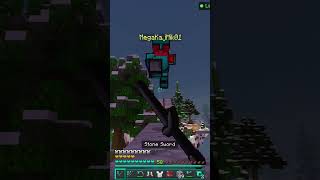 Winning A Hive Skywars Trios Match SOLO shorts hive hiveskywars mcpe minecraftskywars [upl. by Fara]