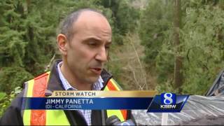 Congressman Jimmy Panetta tours areas of Santa Cruz County damaged by Winter storms [upl. by Garry31]