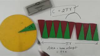 Area of Circle Proof  Maths Project [upl. by Stewardson]