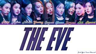 GIRLS PLANET 999 Avengers Team RED MOON The Eve Lyrics  the eve gp999 lyrics [upl. by Enitsuj123]