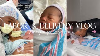 My OFFICIAL LABOR amp DELIVERY VLOG  I had to have an EMERGENCY Csection  Blood transfusion amp more [upl. by Nayek]