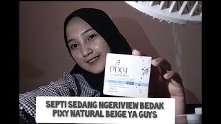 NOO BBI6313 Review Bedak Pixy Natural Beige [upl. by Adnilahs930]