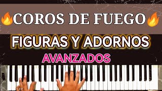 TUTORIAL quotADORNOS FIGURAS Y TIPS PARA COROS PENTECOSTALESquot TONOS MAYORES By Samuel Piña Piano [upl. by Aitropal288]