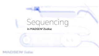 MADSEN Zodiac User Support Video  Sequencing [upl. by Madelyn]