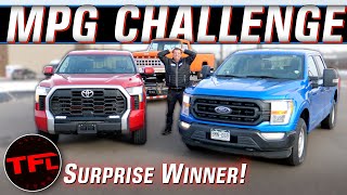 2022 Toyota Tundra vs Ford F150 Both Trucks Did Better Than I Expected But The Big Winner Is [upl. by Huskamp]