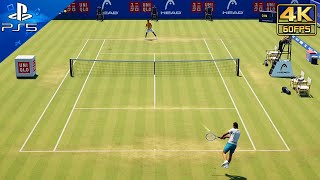 Matchpoint  Tennis Championships PS5 Nick Kyrgios vs Carlos Alcaraz Gameplay  4K 60ᶠᵖˢ ✔ [upl. by Shoemaker]