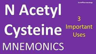 Nacetyl cysteine uses antidote effects for paracetamol mechanism indications and ADRs ☠ [upl. by Gamaliel]