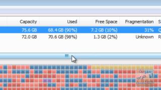 كيفية إلغاء التجزئة  Defragment لتسريع الجهاز [upl. by Lehcnom]