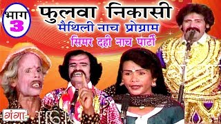 फुलवा निकासी भाग 6  Maithili Nach Programme  Maithili Nautanki 2017 [upl. by Yrroc]