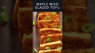 Maple Miso Glazed Tofu tofu vegan chinesevegetables [upl. by Liagaba]