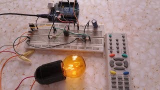 Arduino IR remote controlled light dimmer [upl. by Sirob]