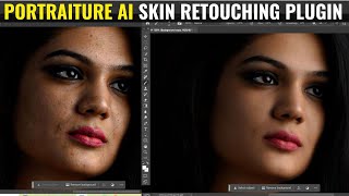 Portraiture AI Review  Skin Retouching Photoshop Plugin [upl. by Novyert]