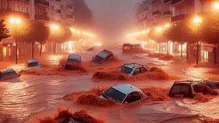 France now Inondation France aujourdhui frappent le Var  Frejus saint tropez et Saint Raphael [upl. by Elagiba]