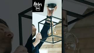 💡 Comment fixer une lampe suspendue 💡 diy lampe renovation [upl. by Fontana73]