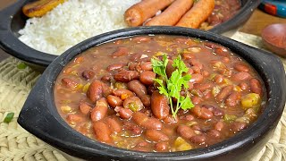 Como hacer frijoles Colombianos [upl. by Eelyab427]