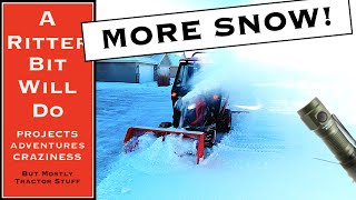 KUBOTA BX23S SNOW PLOWING ThruNite Sale [upl. by Older]