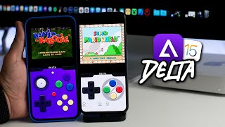 How To Install DELTA Emulator On iOS 15  iOS 14 amp Install Games  All Features [upl. by Chiles]