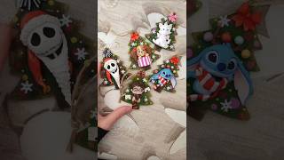 Decorazioni natalize fatte a mano in fimo fimo diy art polymereclay ploppicreations disney [upl. by Cloris]