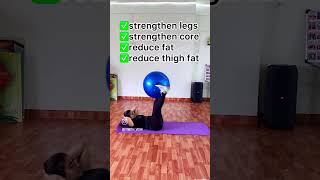 Swiss ball exercise for core [upl. by Hteik]