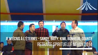 Je mécris à lEternel  Sandy Bioty Kimi Bonheur County  Retraite Spirituelle Nevoy 2014 [upl. by Artie]