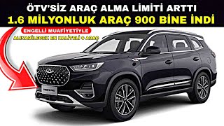 ENGELLİ MUAFİYETİYLE ÖTVSİZ OLARAK ALINABİLECEK EN MANTIKLI 6 OTOMOBİL 2024 ÖTVSİZ ARAÇ ALMAK [upl. by Nueoras860]