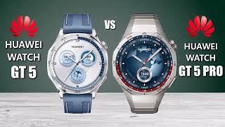 Huawei Watch GT 5 VS Huawei Watch GT 5 Pro [upl. by Ahseinar]