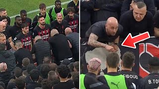 Curva Sud Milano Ultras Speak To AC Milan Players After Defeat [upl. by Peskoff]