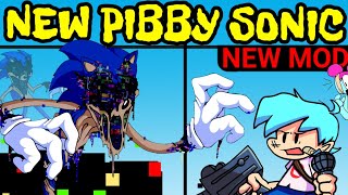 Friday Night Funkin VS Pibby Sonic New vs Old  Come Learn With Pibby x FNF Mod [upl. by Liba689]