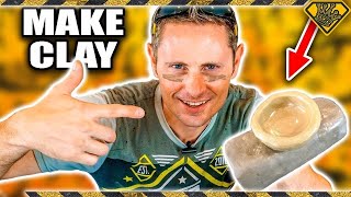 How To Make CLAY from DIRT Making Clay Is Easy amp TKOR Shows You The Easiest DIY Clay In The World [upl. by Siocnarf42]