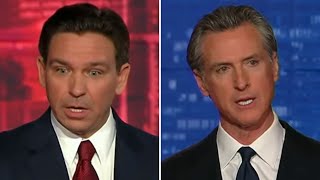 Ron Desantis vs Gavin Newsom TYT Recap [upl. by Diraj678]