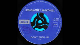 Dont push me Stereo  The Hedgehoppers Anonymous [upl. by Wahl]