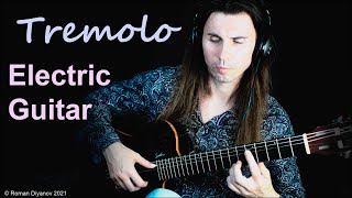 Try tremolo with electric guitar  Julio Sagreras Etude №4 [upl. by Llecrep]