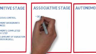 Three stages of learning movement [upl. by Billy]