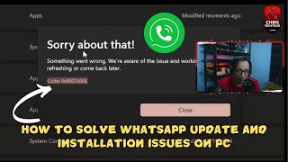 How to install WhatsApp on PC without Microsoft Store Google Playstore or Bluestacks [upl. by Eseret]