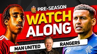 MANCHESTER UNITED vs RANGERS Live With MARK GOLDBRIDGE [upl. by Silva]