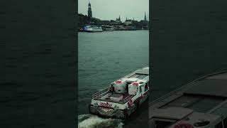 Watch Accordionist Martynas Levickis play on a boat in the Hamburg harbour elbphilharmonie [upl. by Lishe]