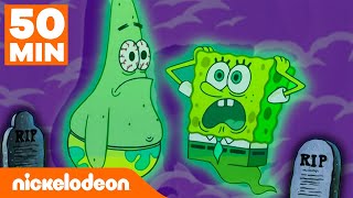 SpongeBob  Episode Terseram Halloween Nonstop  Nickelodeon Bahasa [upl. by Odnalor]