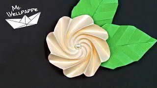 Blumen basteln mit Papier  schöne Deko selber machen  DIY [upl. by Rucker587]