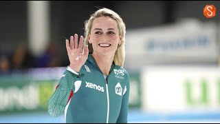 Met de bus naar Thialf Juichen voor Irene Schouten [upl. by Ruomyes871]