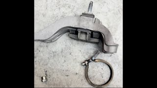 Mini Cooper R56 Exhaust Downpipe Clamp and Motor Mount Transmission Mount Replacement PowerFlex Race [upl. by Ecnarrot933]